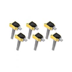 Accel Ignition Coil Pack Super Coil Coil-On-Plug Yellow Ford EcoBoos
