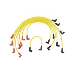 Accel Spark Plug Wire Set Super Stock Spiral Core 8 mm Yellow Factory St