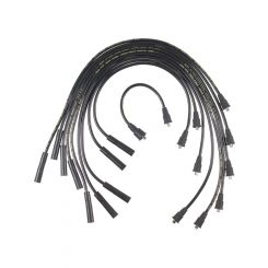 Accel Spark Plug Wire Set Super Stock Spiral Core 8 mm Black Factory St