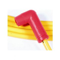 Accel Spark Plug Wire Set Spiral Core 8.8 mm Yellow 90 Degree Plug Boots