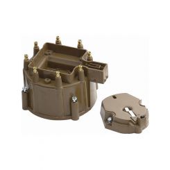 Accel Cap and Rotor Kit HEI Style Terminal Brass Terminals Screw Down Ta