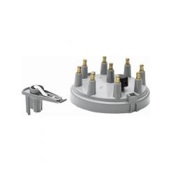 Accel Cap and Rotor Kit HEI Style Terminal Brass Terminals Clamp Down Gr