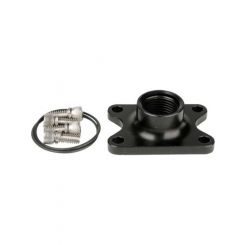 Aeromotive Fuel Pump Inlet / Outlet 10 AN Female Aluminum Black Anodize
