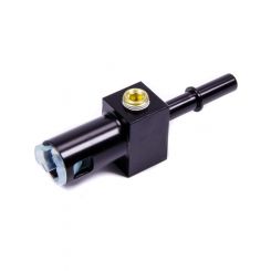 Aeromotive Fitting Fuel Line Adapter Tee 5/16 in SAE Female / Male Quic