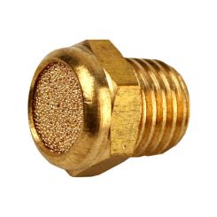 Aeromotive Fitting Breather 1/16 in NPT Male Brass Natural