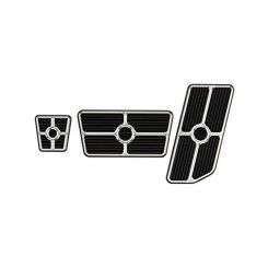 Billet Specialties Pedal Pad Auto Trans Brake / Gas / Parking Brake Pa