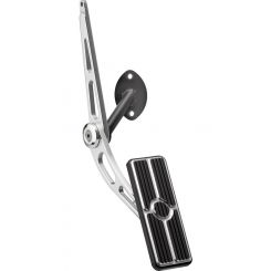 Billet Specialties Pedal Assembly Rectangle Gas Billet Aluminum Black