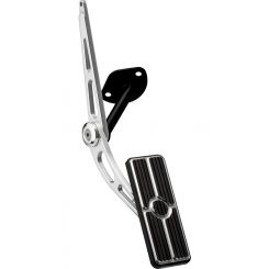 Billet Specialties Pedal Assembly Rectangle Gas Billet Aluminum Black