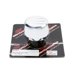 Billet Specialties Breather Push-In Round 1 in Hole Billet Aluminum Pol