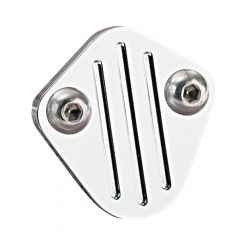 Billet Specialties Fuel Pump Blockoff Stainless Hardware Billet Aluminu