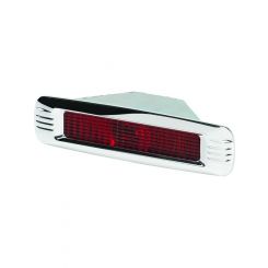 Billet Specialties Tail Lights Rectangle Billet Aluminum Bezel Polished