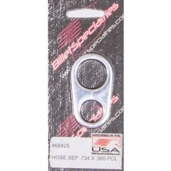 Billet Specialties Hose / Tube Separators 0.739 in / 0.969 in Holes Sta
