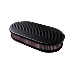 Billet Specialties Air Cleaner Assembly 17-1/2 x 9-3/8 in Oval 3-3/4