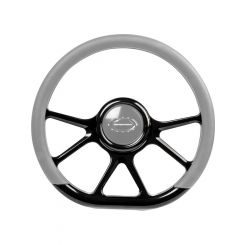 Billet Specialties Steering Wheel Prism 14 in Diameter 6 Spoke Alumi