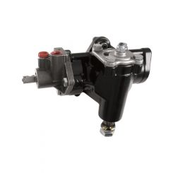 Borgeson Steering Box Power Delphi 600 Series 14 to 1 Ratio Iron Black