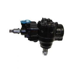 Borgeson Steering Box Power 6 Bolt Iron Black Paint Dodge Fullsize Tru