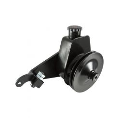 Borgeson Power Steering Pump Saginaw Bracket / V-Belt Pulley Steel Bla