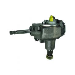 Borgeson Steering Box Manual Saginaw 525 24 to 1 Ratio Iron Black Pain