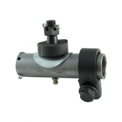 Borgeson Drag Link Adapter Power Steering Upgrade Steel Black Paint Fo