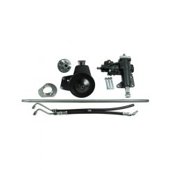 Borgeson Steering Box Power 14 to 1 Ratio Brackets / Joints / Lines /