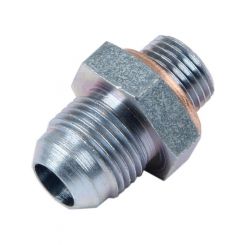 Carter Fitting Adapter Straight 8 AN Male to 6 AN Male Steel Natural (156386)
