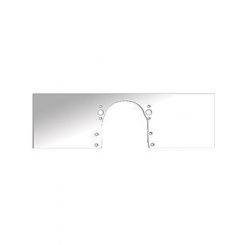 Chassis Engineering Motor Plate Front 36 x 12 x 1/4 in Thick Aluminum