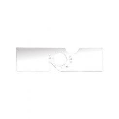 Chassis Engineering Motor Plate Front 36 x 12 x 1/4 in Thick Aluminum