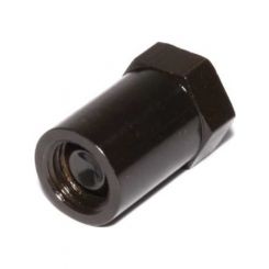 Comp Cams Rocker Arm Nut Hi-Tech Polylock 7/16-20 in Thread Steel Blac