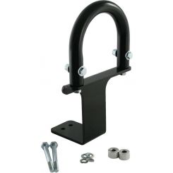 Competition Engineering Drive Shaft Loop Bolt-On Steel Black Powder Coa