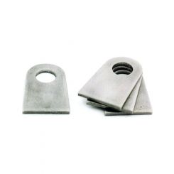 Competition Engineering Chassis Tab Flat 3/4 in Mounting Hole 3/16 in T
