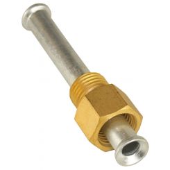 Derale Fitting Adapter Straight 5/16-24 in Inverted Flare Male or Femal