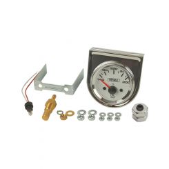 Derale Oil Temperature Gauge 140-300 Degree F Electrical Analog 2-1/16