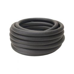 Derale Hose - Oil - Hi-Temp - 3/8 in ID - Rubber - Black - 5 ft - Each