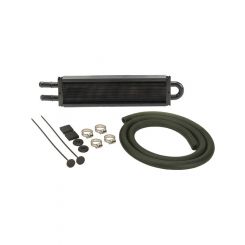 Derale Fluid Cooler 12-5/8 x 2-1/2 x 3/4 in Tube Type 11/32 in Hose Bar