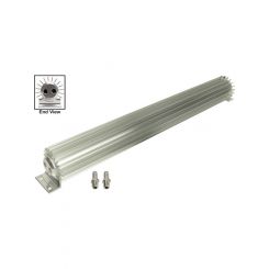 Derale Fluid Cooler Dual Passenger 26-1/4 x 2-3/16 x 3-1/4 in Heat Sink