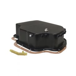 Derale Transmission Pan Cooling 4 in Deep Adds 3.25 qt Capacity Steel B