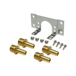 Derale Fluid Control Thermostat Bracket Mounting Hardware 1/2 in NPT