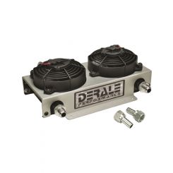 Derale Fluid Cooler and Fan Hyper-Cool 13 x 7-9/16 x 4-7/8 in Plate Typ