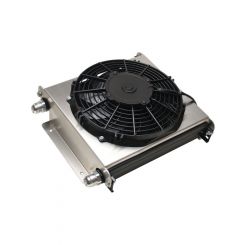 Derale Fluid Cooler and Fan 13 x 14-7/8 x 5-5/8 in Plate Type 10 AN Mal