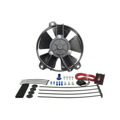 Derale Electric Cooling Fan Tornado 5 in Fan Puller 315 CFM Paddle Blad