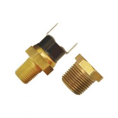 Derale Temperature Switch 190 Degree On 175 Degree Off 1/8 in NPT 3/8 i