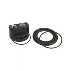 Derale Oil Filter Adapter Bypass Block Mount 13/16-16 in Center Thread