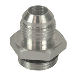Derale Fitting Adapter Straight 8 AN Male to 10 AN Male O-Ring Aluminum