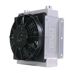 Derale Fluid Cooler and Fan 12-3/8 x 11-7/8 x 8-1/2 in Tube Type 7/8-14