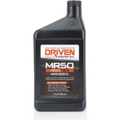 Driven Racing Oil Motor Oil MR50 High Zinc 15W50 Conventional 1 qt Marine (2606)