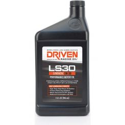Driven Racing Oil Motor Oil - LS30 - 5W30 - Synthetic - 1 qt - Each (2906)