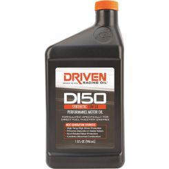 Driven Racing Oil Motor Oil - DI50 - 15W50 - Synthetic - 1 qt - Each