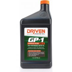 Driven Racing Oil Motor Oil GP-1 20W50 Semi-Synthetic 1 qt