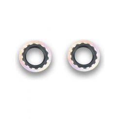 Earls Sealing Washer Stat-O-Seal 9/16 in ID Aluminum Washer Rubber