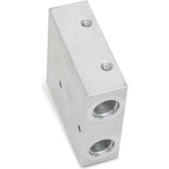 Earls Remote Oil Thermostat Dual 10 AN Female O-Ring Inlet 10 AN Femal